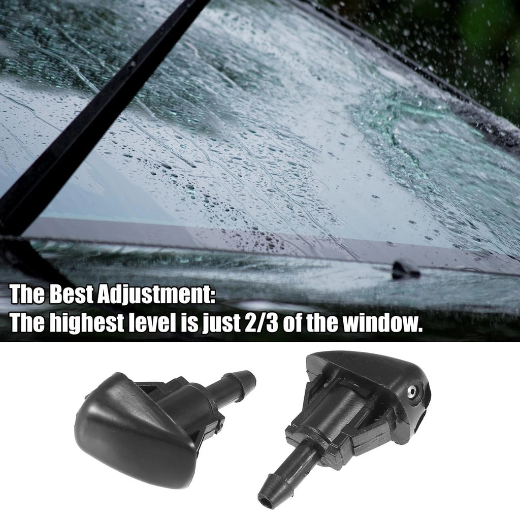 3pcs Front Windshield Washer Nozzle Kit 98630YY000 for Hyundai Tiburon (2000–2008)