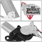 Electric Front Left Window Regulator w/Motor for Honda Civic Sedan (2001–2005)