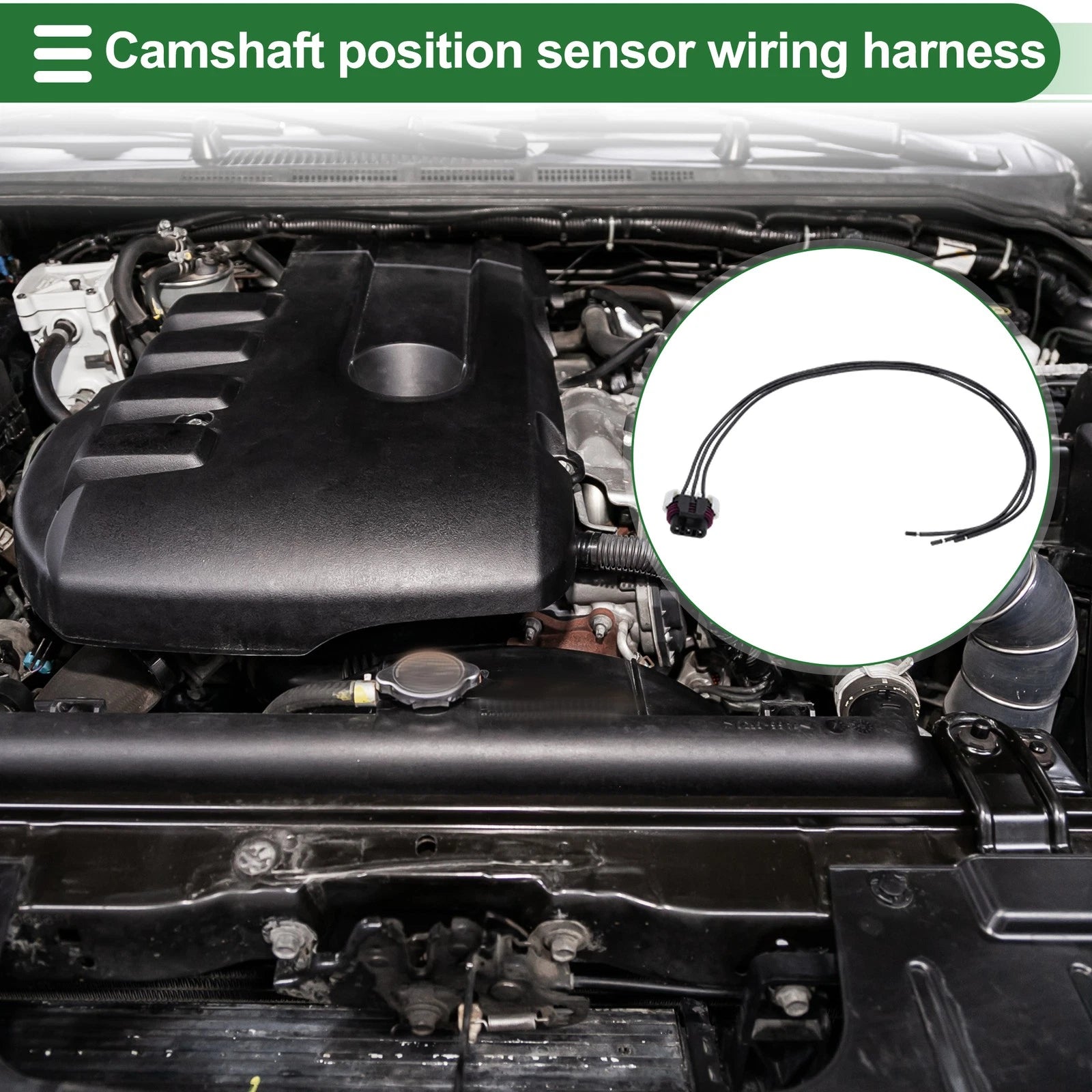 Set of 3 Pin Sensor Wiring Harnesses for Chevrolet Camaro (1994–2002) No.88986451