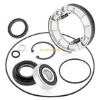 Rear Brake Drum Bearing Seal Kit & Shoes for Honda Foreman 500 TRX500FE (2014–2019)