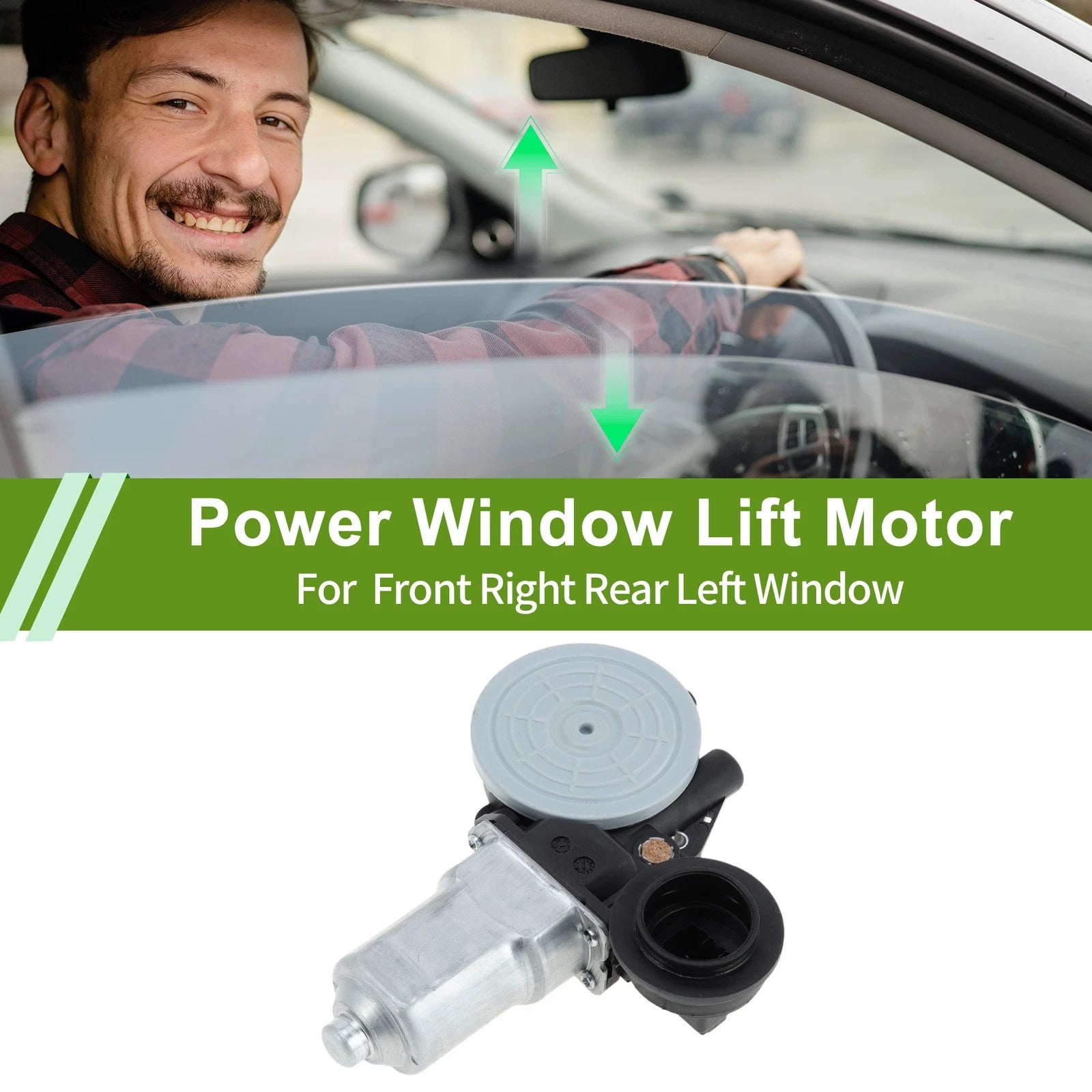Power Window Regulator Lift Motor for Toyota 4Runner RAV4 Camry Sienna (No.742609)