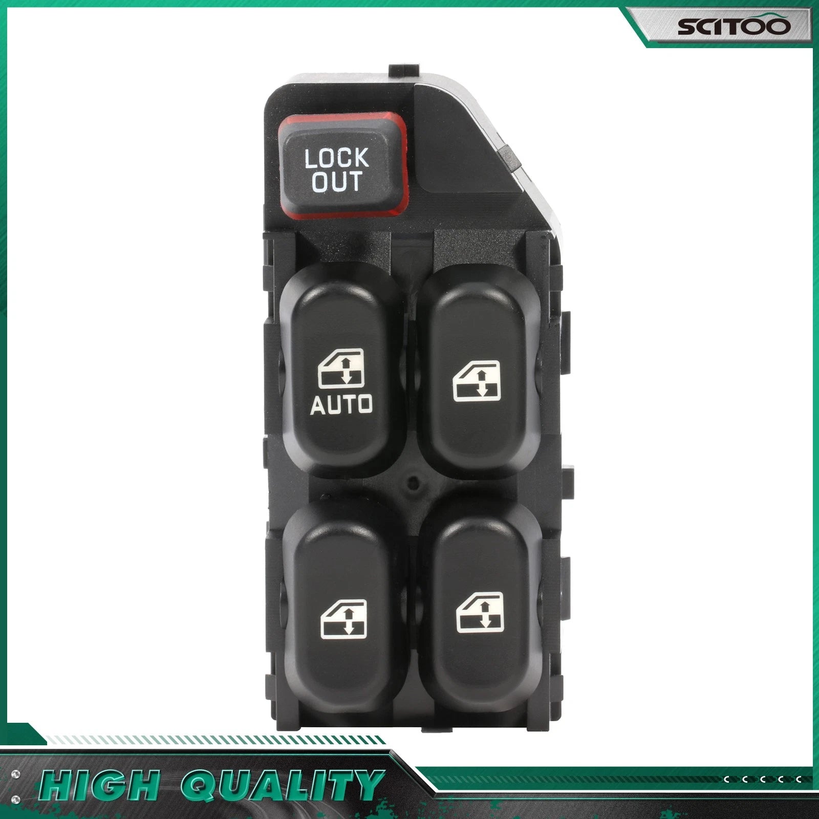 Window Switch for Chevrolet Cavalier 1995–1999 (Front Left)