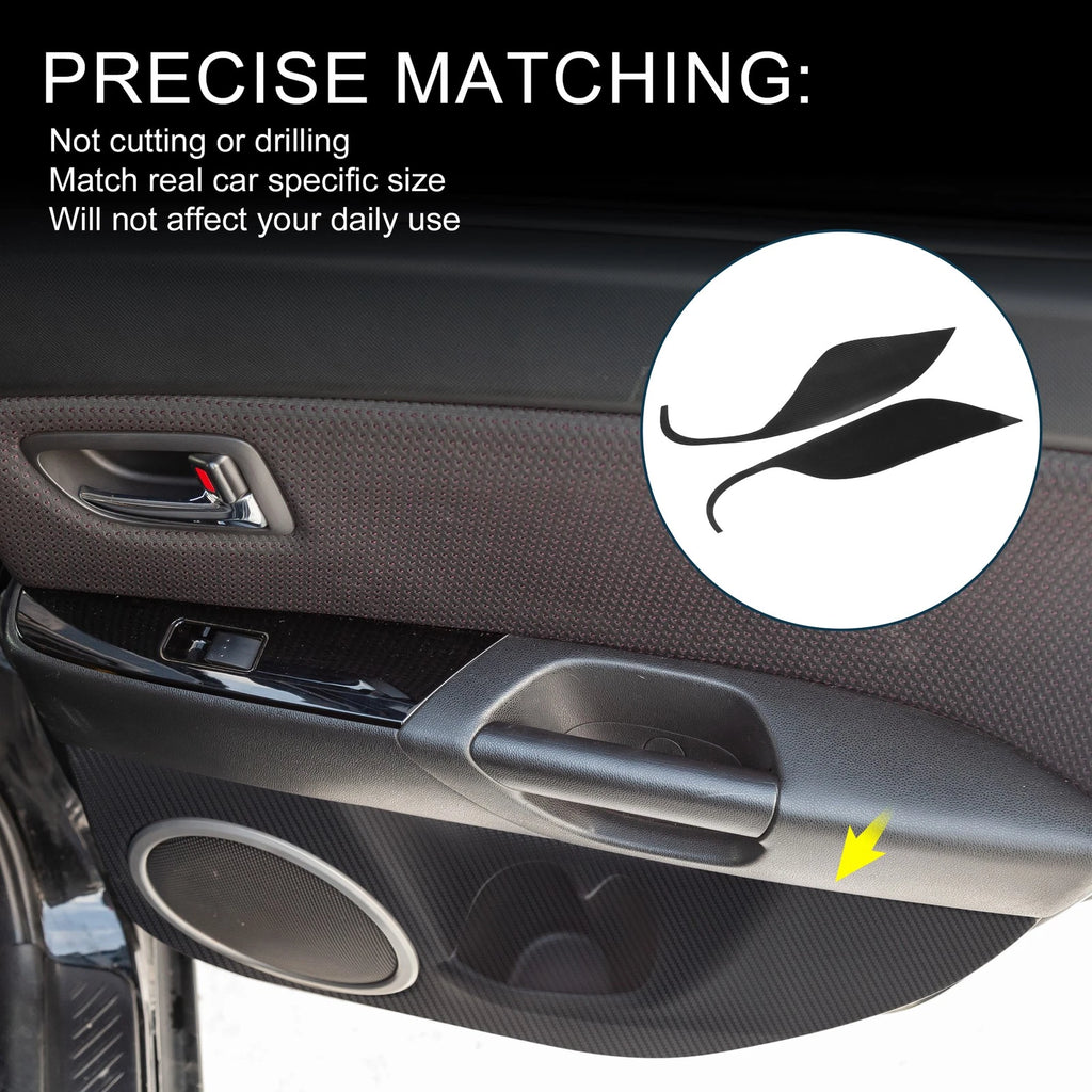 Door Kick Guard for Mazda 3 Axela (2014–2016) Front Rear Driver Passenger