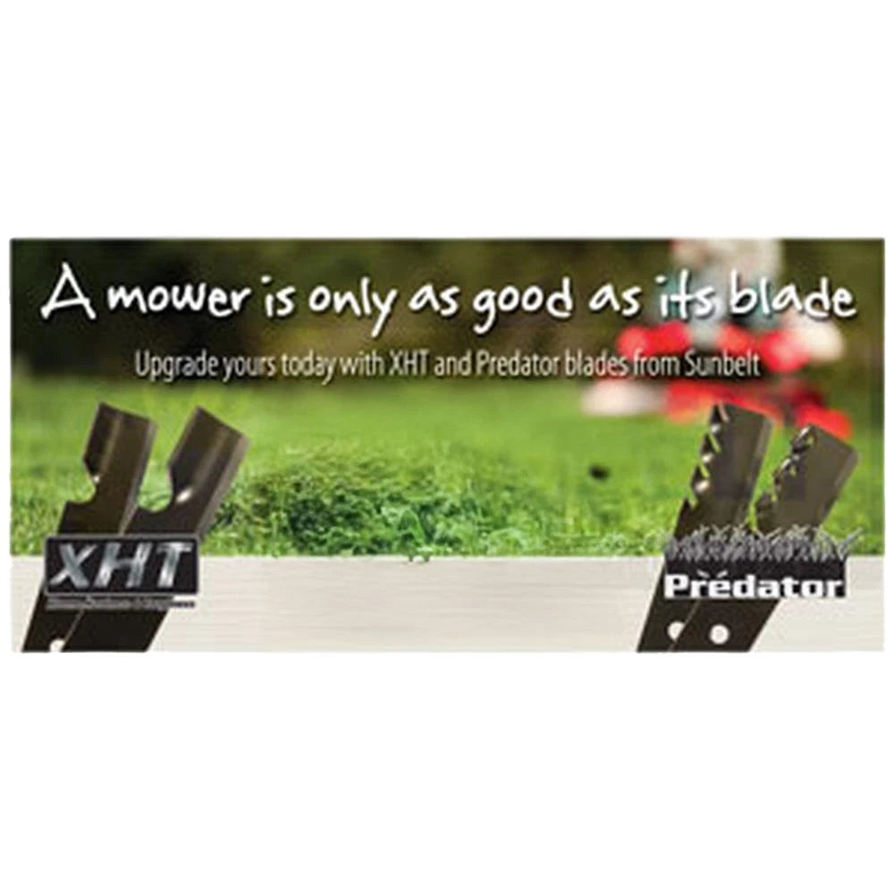A-Frame Blade Display Rack Header Sign for B1AC350SIGN