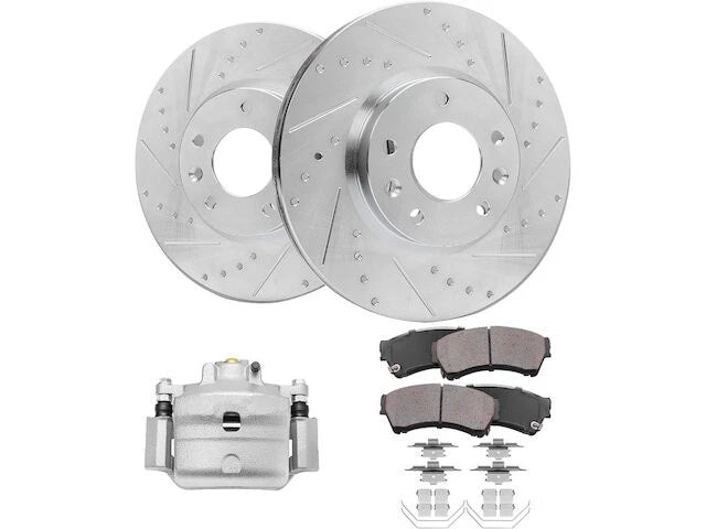 Front Brake Pad Rotor Caliper Set for Mazda 6 (2006–2013) GY983MS