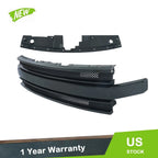 Front Bumper Grille Assembly with Insert Gloss Black for Ford Flex (2013–2019)