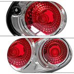 2X Chrome Tail Lights for Chrysler PT Cruiser (2001-2005)