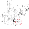 Left Hand Trim Tab Anode for Yamaha F150 (2-4 Stroke) 6K1-45371-02-00