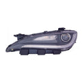 Replacement Chrome Driver Side HID Headlight Assembly w/LED Daytime Running Lamp