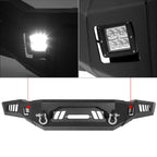 Front Bumper with LED Light D-Rings for Ford F-150 (2018-2020)