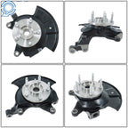 Front Left Steering Knuckle Wheel Hub Bearing for Ford Edge, Lincoln MKX (2007-2010)