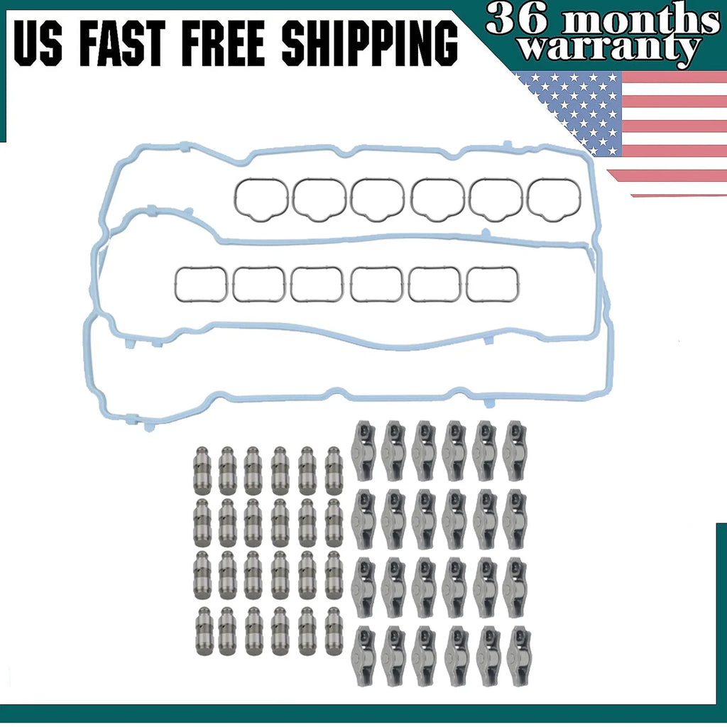 Rocker Arms Lifters Valve Gaskets Kit for Chrysler 300 Jeep Dodge Ram 1500 (2011–2023)