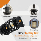 Set of 6 Suspension Struts Assembly for Hyundai Accent (2006–2011)