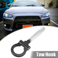 Tow Hook for Mitsubishi Lancer EVO X (2008–2015) - Black Round Ring