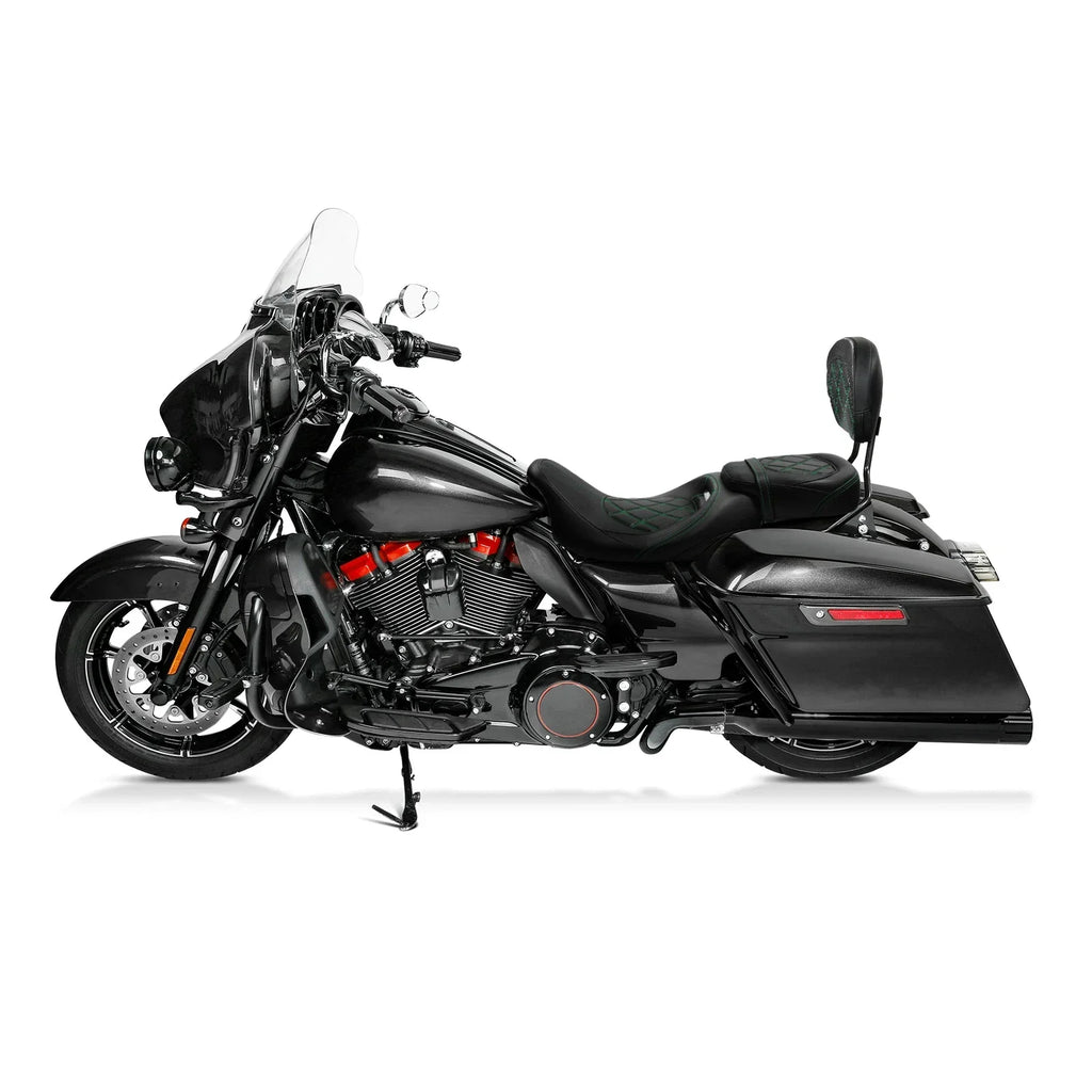 Sissy Bar Backrest Pad for Harley Touring CVO Road King Glide