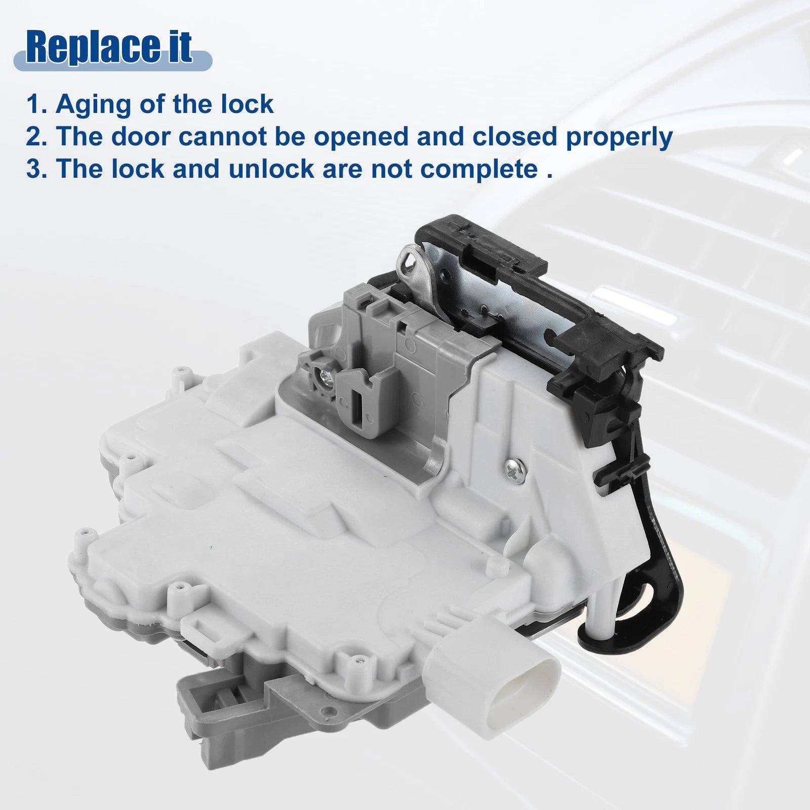 Rear Left Door Lock Actuator Motor for Audi A4 (2008–2011)
