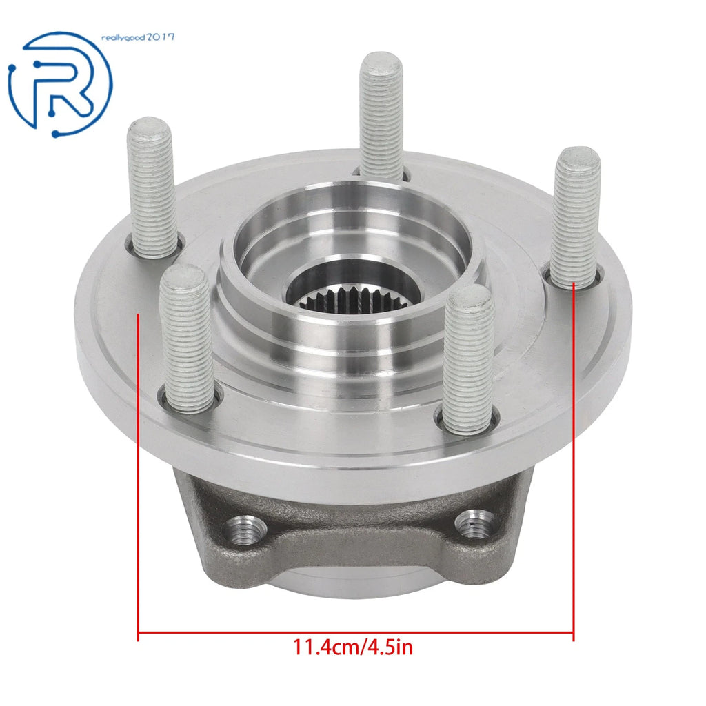 Pair Front Wheel Bearings Hub for Dodge Avenger Chrysler 200 (2011-2014)