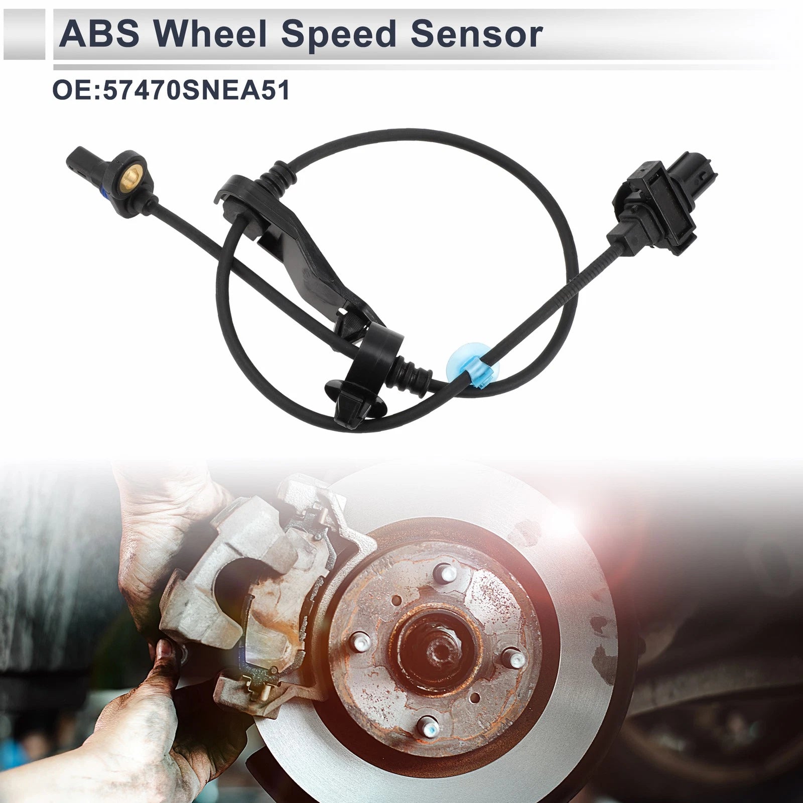 ABS Wheel Speed Sensor No. 57470SNEA51 for Honda Civic (2009–2011) Rear Right