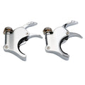 49mm Chrome Windshield Clamps for Harley V Rod VROD, Sportster XL1200X (02-10)