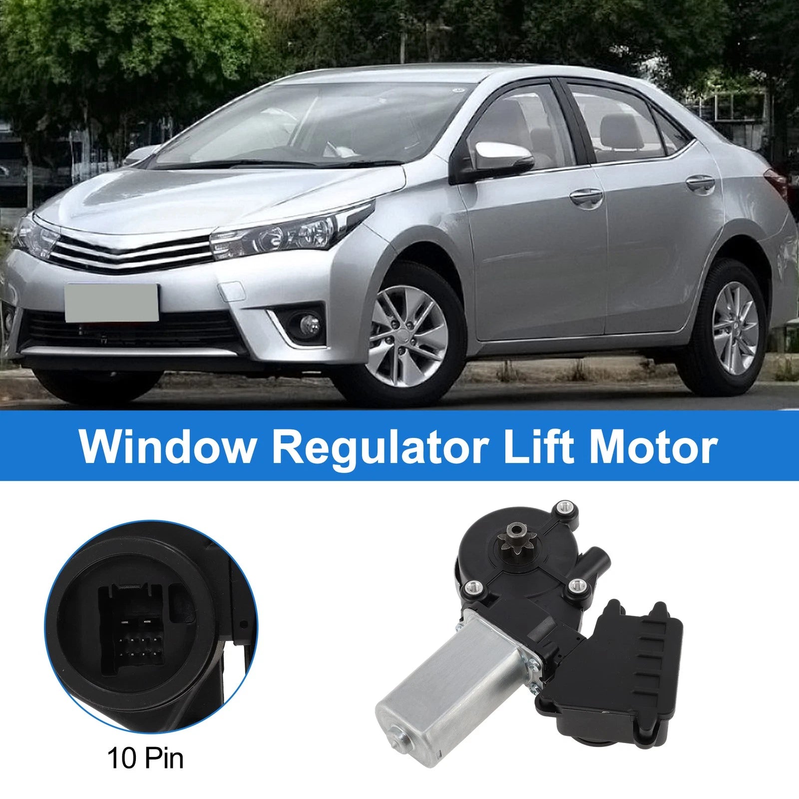 Power Window Regulator Lift Motor No.6980202160 for Toyota Corolla (2007–2014)