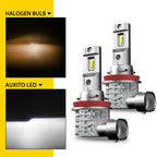 AUXITO H11 LED Headlight Bulbs Set of 2 H9 H8 6500K Low Beam / Fog Light