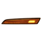 Amber LED Hood Fender Side Marker Lights Left Right for Volvo VNL (2018–2024)
