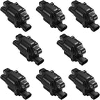 8X Ignition Coils for Chevy Silverado 5.3L, GMC Yukon 5.3L/6.2L (2007–2019)