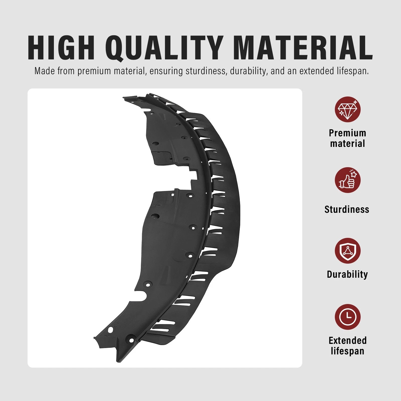 Upper Radiator Support Cover for Dodge Charger Sedan (2015–2023)