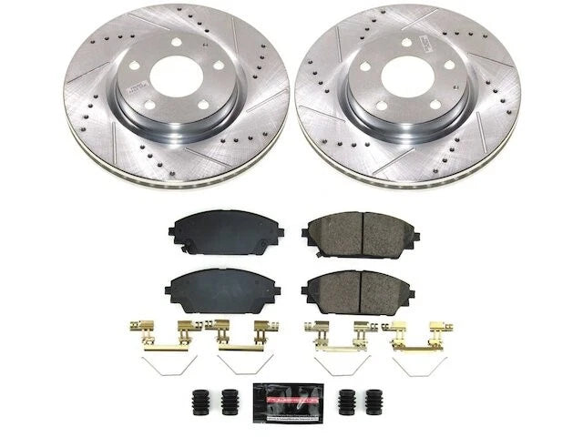 Front Brake Pad and Rotor Kit for Mazda CX-30 (2020–2024) SJ819MF