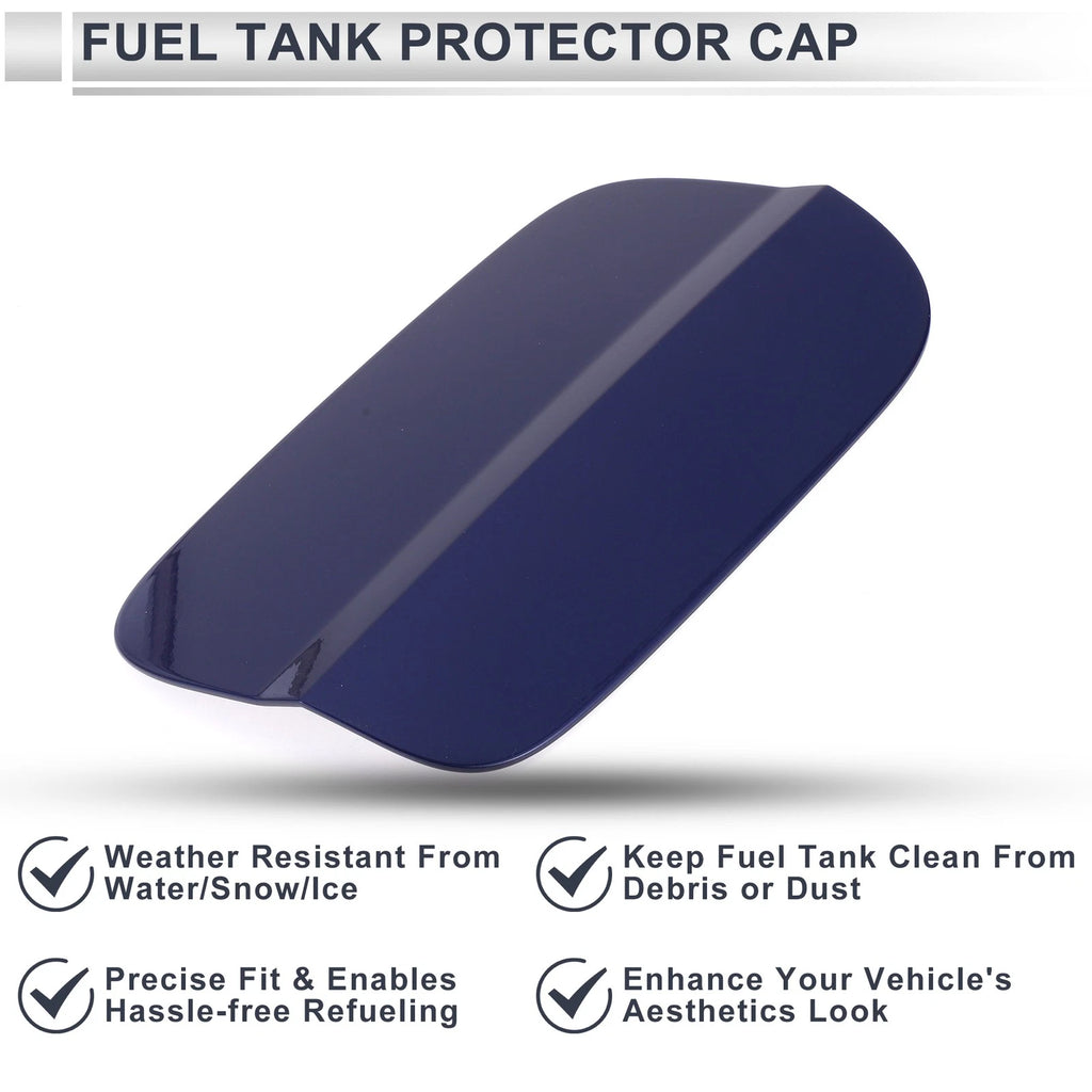Fuel Tank Door Cap for Audi A6 (2019–2024) Fuel Filler Flap Cover Blue
