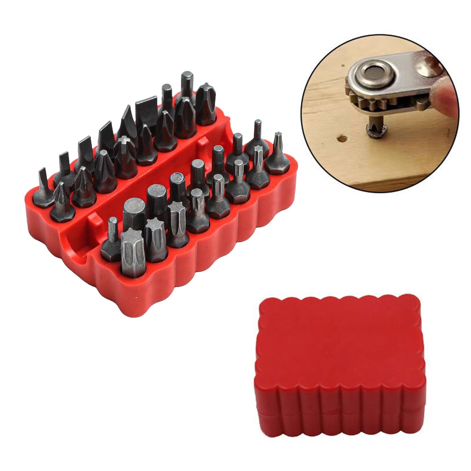 33 Piece Screwdriver Bit Set for Professionals