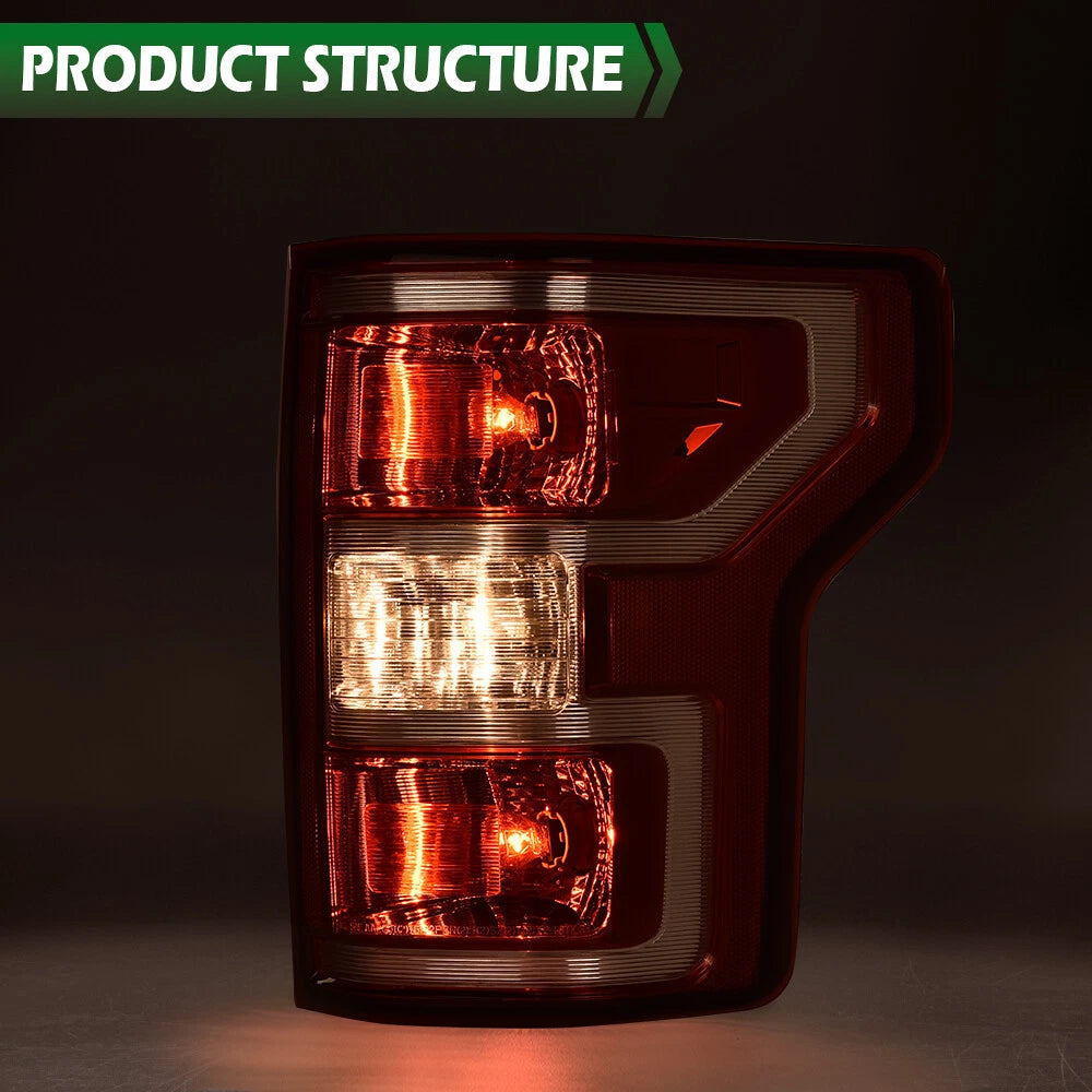 Rear Tail Light Brake Lamp Assembly for Ford F-150 (2018–2020) Right Side