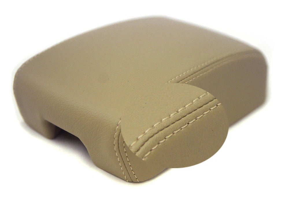 Center Console Armrest Cover for Nissan Sentra (2000–2006) Beige Leather