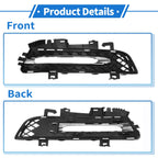 Front Right Fog Light Grill for Mercedes-Benz (No. 2078801224) Silver Tone