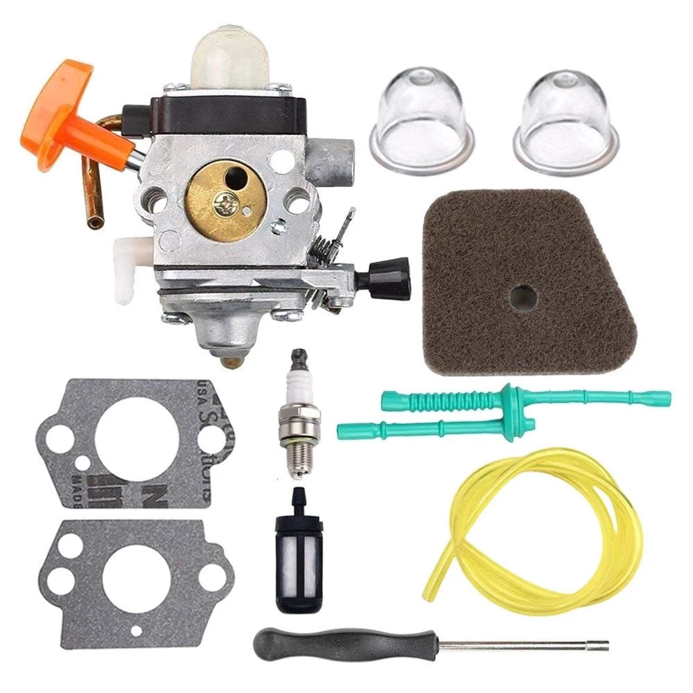 Carburetor Air Filter Kit for Stihl FS87 FS87R FS90 FS90K FS100 FS110 (No Year)