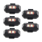 5pcs LED Strobe Light for Car Motorcycle Drone (Emergency Warning)