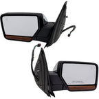Power Heated Chrome Mirrors for Ford Expedition (2015–2017) w/ Signal Light
