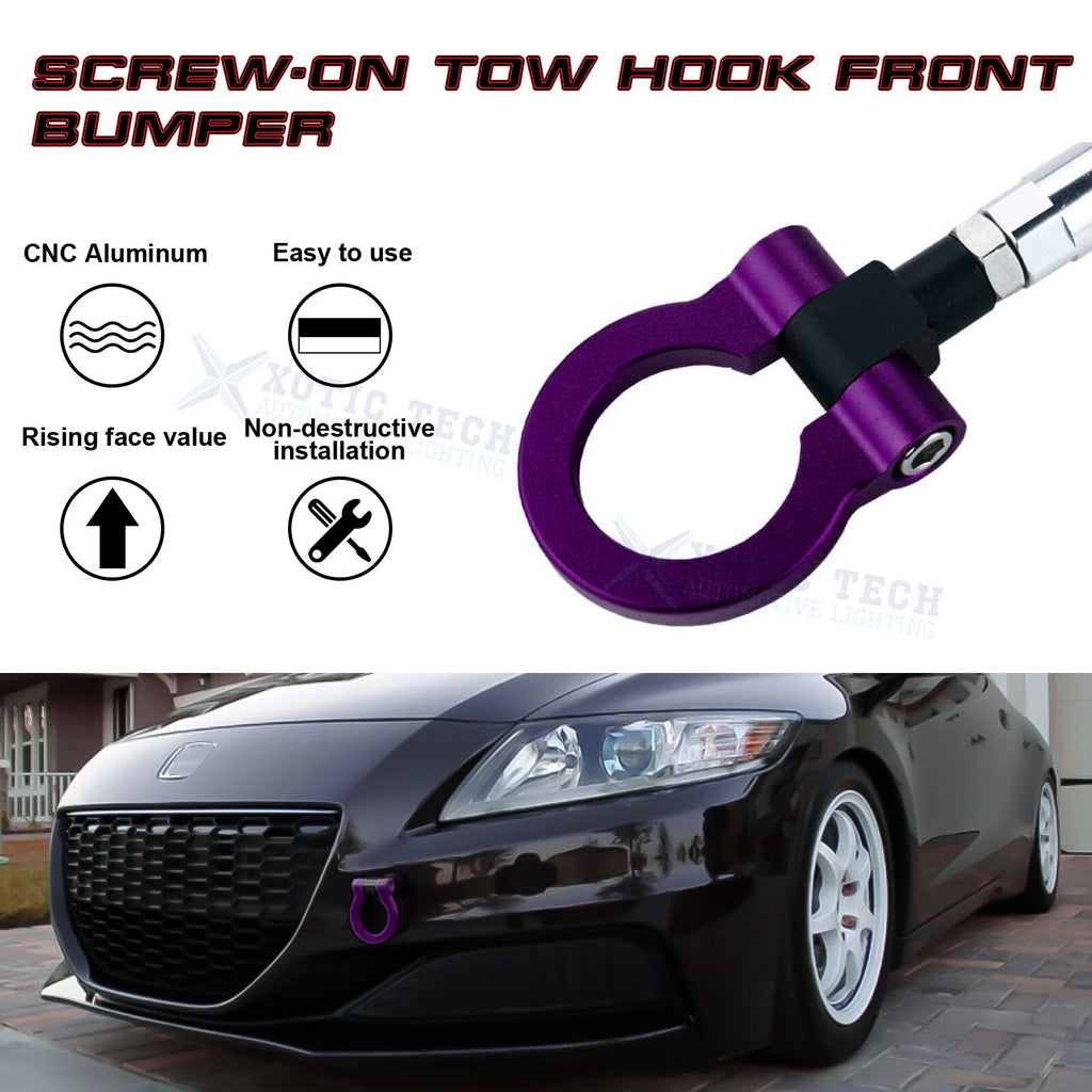 JDM Track Racing Style Tow Hook For Honda Fit 2015-2020, Insight 2010-2011