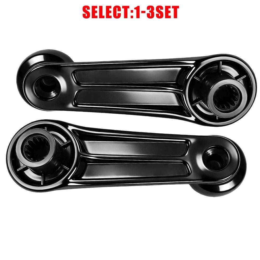 Set of 2 Front Manual Window Crank Handles for Jeep Wrangler YJ (1992–1995)