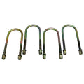 Leaf Spring 4 Rear U Bolt Kit for Landcruiser FZJ78 VDJ78 HZJ78 VDJ79 HZJ79