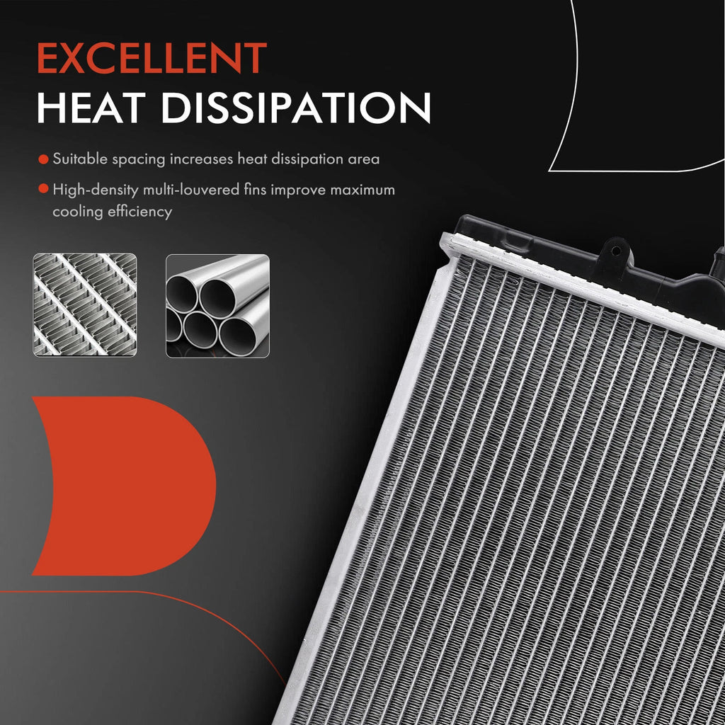 Radiator with Transmission Oil Cooler for Nissan Sentra (2000–2006)