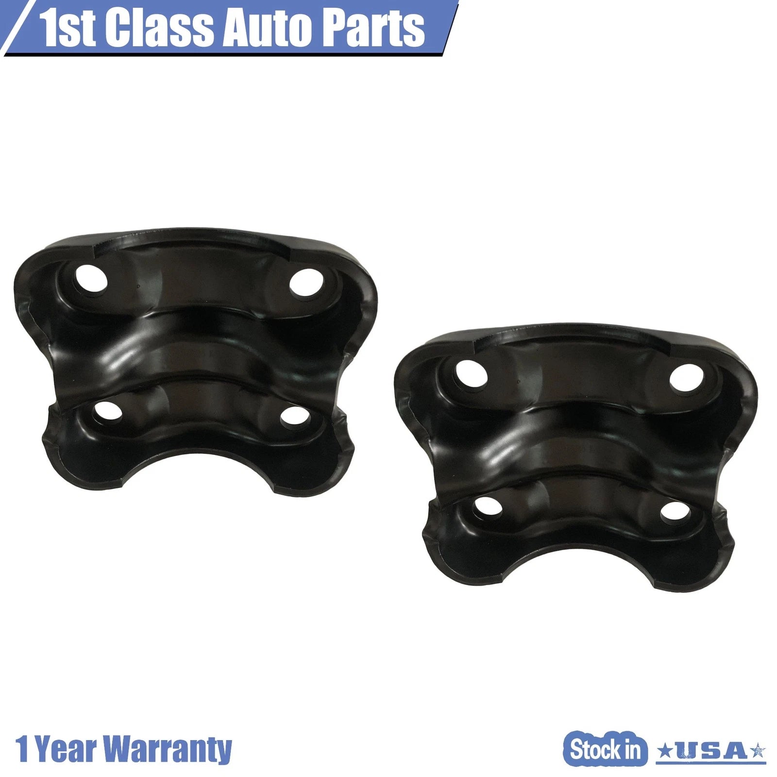 2X Rear Suspension U-Bolt Plate for Chevrolet C1500 Suburban (1992–1999)