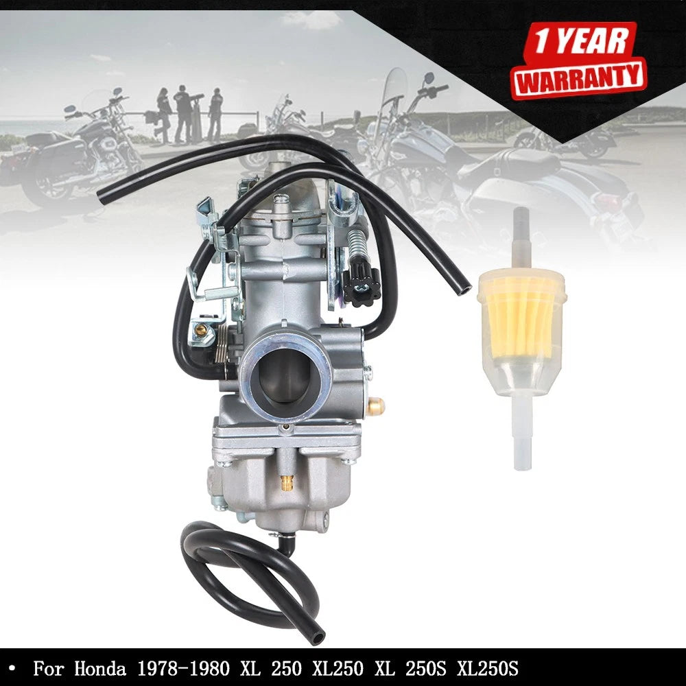 4-Stroke Carburetor for Honda XL 250 (1978â1980)