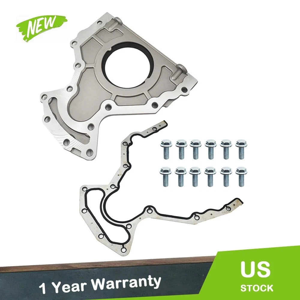 Engine Rear Main Seal Cover for Chevy GMC Pontiac (1998–2011) 12633579 12639250