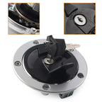 Fuel Gas Tank Cap Cover Lock Keys for Kawasaki Ninja ZX6R (2007-2008)