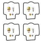 4X Carburetor Repair Kit for Kawasaki Ninja ZX-11 (1990–2001), ZX-9R (1998–2005), ZZR1200