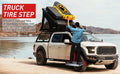 Adjustable Tire Step for Service Wheel (Non-Slip Steel Surface)