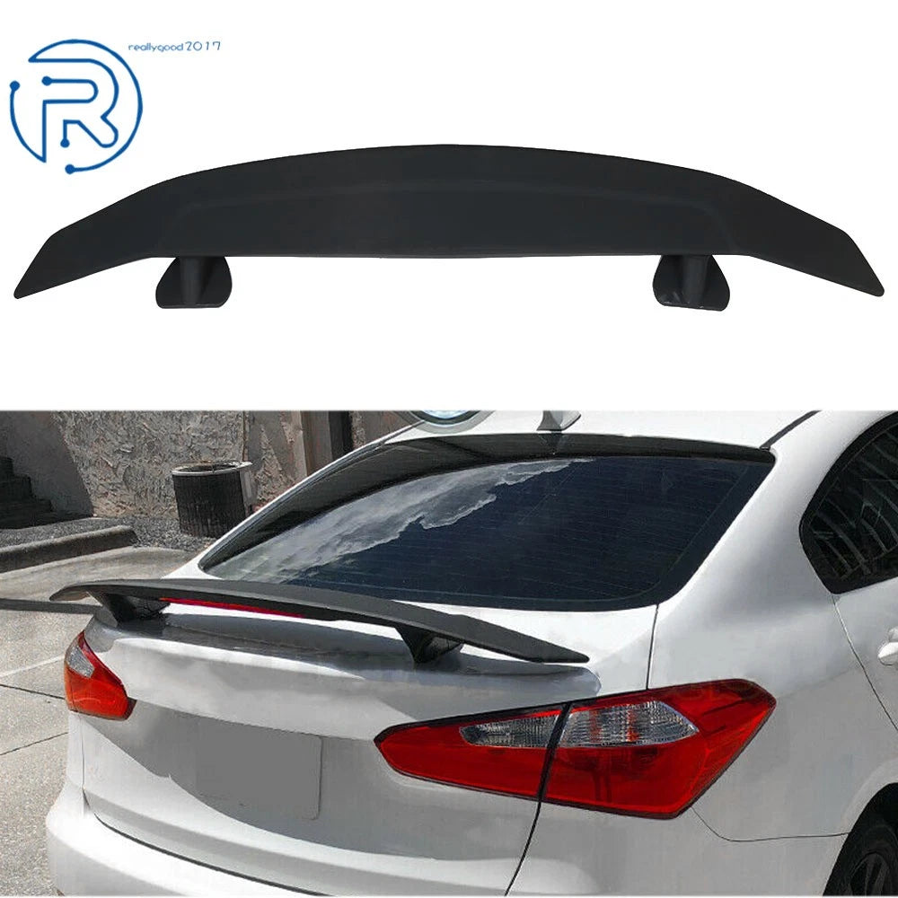 52-Inch Rear Trunk Spoiler Wing for Universal Vehicles (LED Brake Light)