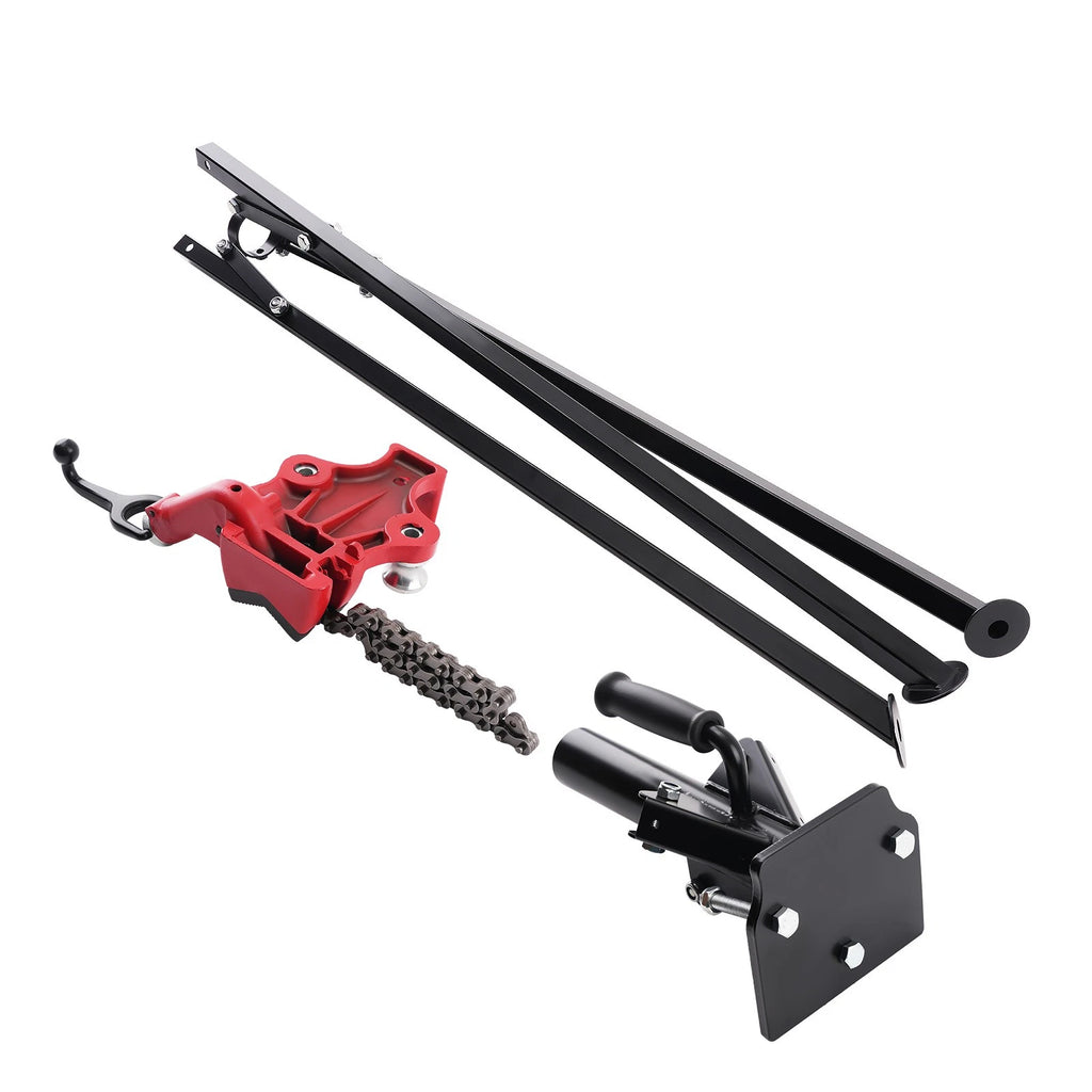 Chain Vise Tripod Stand for Pipe (1/8"-5" Capacity)