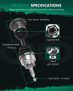CV Axle for Ford F-150, Expedition, Lincoln Mark LT, Navigator (2004–2014)
